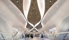 Ra mắt vào tháng 12/2024, Riyadh Metro mang đến ý nghĩa mới cho câu nói "Không phải đích đến, mà là hành trình". Ảnh: CNN.