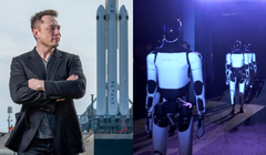 Elon Musk nhiều lần nói về kế hoạch đưa robot hình người lên sao Hỏa. Ảnh: Getty.