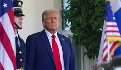 Ông Trump tuyên bố sẽ có chuyến thăm Trung Đông sau thỏa thuận ngừng bắn giữa Israel và Hamas. Ảnh: Reuters.