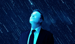 Công ty SpaceX của tỷ phú Elon Musk phóng lượng lớn vệ tinh Starlink lên quỹ đạo Trái Đất, và không ít chiếc rơi xuống mà không bị cháy hết trong không khí. Ảnh: Getty.