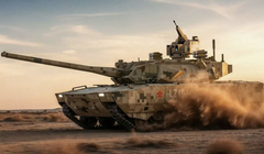 Xe tăng Type 100 của Lực lượng Lục quân PLA Trung Quốc. Ảnh: MW.