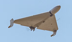 Máy bay không người lái sử dụng một lần Shahed-136/ Geran-2. Ảnh: MW.