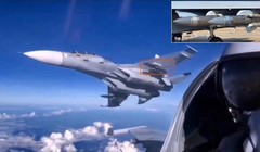 Máy bay Su-30MK2 của Venezuela được trang bị tên lửa chống hạm Kh-31. Ảnh: Getty.