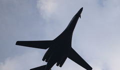 Một chiếc oanh tạc cơ B-1 của Không quân Mỹ. Ảnh: WSJ.