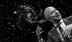 Tỷ phú Jeff Bezos đưa ra dự đoán táo bạo về tương lai của nhân loại. Ảnh: The Atlantic.
