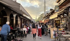 Hình ảnh tại Sarajevo, thủ đô của Bosnia & Herzegovina. Ảnh: Getty.