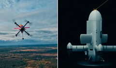 UAV đánh chặn STING được sản xuất hàng loạt của Ukraine đang làm thay đổi cục diện chiến tranh máy bay không người lái. Ảnh: IE.