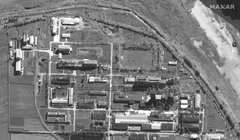 Tổ hợp Cơ sở Nghiên cứu Hạt nhân Yongbyon được chụp từ không gian vào năm 2021. Ảnh: Maxar Technologies.