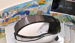 Máy giặt người, thu hút sự chú ý tại Triển lãm Osaka, được trưng bày vào tháng 4. Ảnh: AFP.