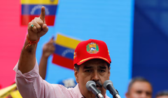 Tổng thống Venezuela Nicolas Maduro phát biểu trong một sự kiện tổ chức tại Caracas, Venezuela, ngày 1/12. Ảnh: Reuters.