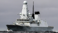 Tàu khu trục lớp Type 45 của Hải quân Hoàng gia Anh. Ảnh: MW.