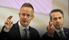 Bộ trưởng Ngoại giao Hungary Peter Szijjarto. Ảnh: Getty.