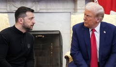 Tổng thống Ukraine Volodymyr Zelensky và Tổng thống Mỹ Donald Trump. Ảnh: Getty.