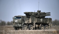 Hệ thống tên lửa và pháo phòng không Pantsir-S1 của Nga. Ảnh: Sputnik.