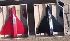 Iran triển khai Hadid-110, mẫu máy bay không người lái nhanh nhất có khả năng tránh radar. Ảnh: IE.