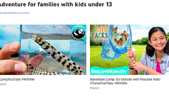 Những video đa dạng chủ đề trên Camp YouTube.