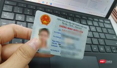 Bộ Công an đang triển khai cấp, đổi CMND sang thẻ CCCD gắn chip. Ảnh minh họa.