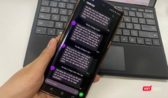 Tin nhắn tuyên truyền bầu cử được gửi tới các thuê bao di động.