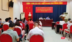 Hội nghị gặp mặt báo chí LHHVN nhân kỷ niệm 96 năm ngày Báo chí Cách mạng Việt Nam.