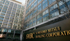 Trụ sở chính tại Tokyo của SMBC (Ảnh: Getty Images)