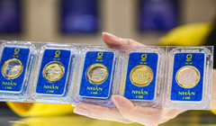 Nhà vàng SJC giữ nguyên mức giá niêm yết vàng nhẫn so với chiều qua. Ảnh minh hoạ.