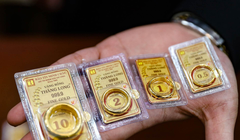 Vàng nhẫn Bảo tín Minh Châu tăng 900.000 đồng/lượng ở cả 2 chiều so với phiên sáng hôm qua. Ảnh minh hoạ.