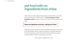 Ghi chú sản phẩm không có thành phần xuất xứ Trung Quốc trên bao bì sản phẩm.