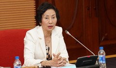 PGS TS Bùi Thị An - Phó Chủ tịch Liên hiệp các hội Khoa học và Kỹ thuật Hà Nội