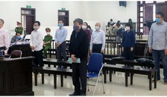 Cựu Bộ trưởng Nguyễn Bắc Son tại Tòa - Ảnh VNexpress. 