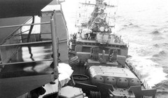 Tàu khu trục Mỹ xâm phạm hải phận của Liên Xô (Ảnh tư liệu)
