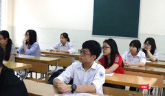 Học sinh thi vào lớp 10. Ảnh: Minh Thúy