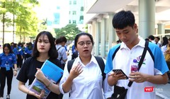 Thí sinh dự thi THPT quốc gia 2019. Ảnh: Minh Thúy