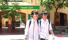 Thí sinh dự thi THPT quốc gia 2019. Ảnh: Minh Thúy