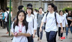 Thí sinh dự thi THPT quốc gia 2019.