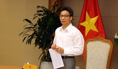 Phó Thủ tướng Vũ Đức Đam - Phó Chủ tịch Hội đồng quốc gia về giáo dục và phát triển nguồn nhân lực. 