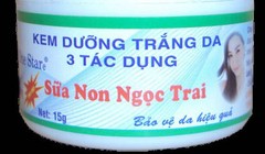 Kem dưỡng trắng da 3 tác dụng sữa non ngọc trai