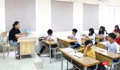 Học sinh trong giờ học. Ảnh: Minh Thúy 