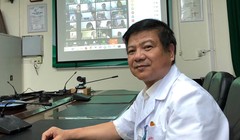 GS. TS. Nguyễn Văn Kính – nguyên Giám đốc Bệnh viện Bệnh Nhiệt đới Trung ương. Ảnh: Ngọc Quang 