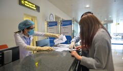 Kiểm dịch y tế tại sân bay (Ảnh - BYT) 