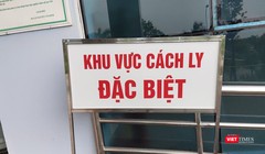 Khu vực cách ly đặc biệt tại Bệnh viện Bệnh Nhiệt đới Trung ương cơ sở 2. Ảnh: Minh Thúy 