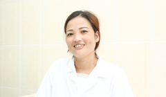 Chị Sáu khỏe mạnh và hạnh phúc sau 2 tuần trải qua ca phẫu thuật sinh tử. Ảnh: BVCC