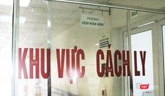 Khu vực cách ly bệnh nhân COVID-19 (Ảnh- Minh Thuý) 