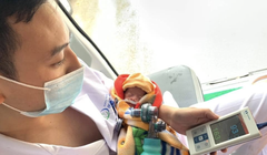 Bé sinh non 29 tuần được bác sĩ tại Bệnh viện Sản nhi Quảng Ninh chăm sóc (Ảnh: BVCC) 