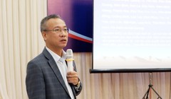 Ông Mai Trung Sơn – Phó Vụ trưởng Vụ Quy mô dân số - Kế hoạch hóa gia đình (Ảnh: Thảo Vy) 