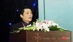 PGS. TS. Nguyễn Duy Ánh – Giám đốc Bệnh viện Phụ sản Hà Nội (Ảnh: Thảo Vy) 