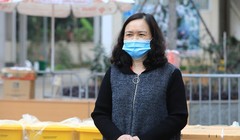 Cô Lê Thị Tuyết Lan – Hiệu trưởng Trường Tiểu học Xuân Phương (Ảnh - TTXVN) 