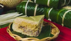 Bánh chưng cổ truyền ngày Tết (Ảnh minh hoạ) 