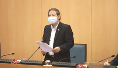 Ông Hoàng Đức Hạnh – Phó Giám đốc Sở Y tế TP. Hà Nội (Ảnh - Thọ Dương) 