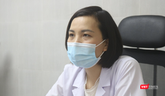 BS. CKI. Nguyễn Thị Sim – Phó Giám đốc Trung tâm Sàng lọc, Chẩn đoán trước sinh và sơ sinh, Bệnh viện Phụ sản Hà Nội (Ảnh - Minh Thuý)