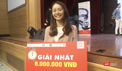 Chị Nguyễn Thị Ngọc Nga - bác sĩ nội trú Nhi ở Bệnh viện Nhi Trung ương (Ảnh - Minh Thuý) 